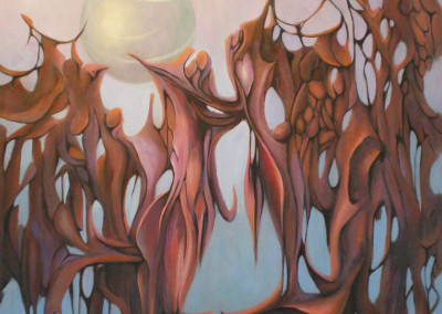 Silvery Moon 76 x 76cm