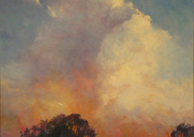 Fire Sky 60 x 75cm