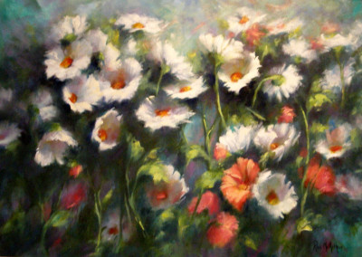 Flower Panel No 4 - 45 x 60cm