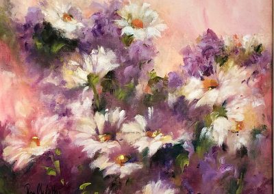 Spring Daisies No 2 30 x 30cm