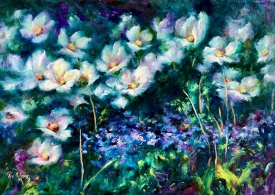 Summer Evening 71 x 49cm - oil on canvas