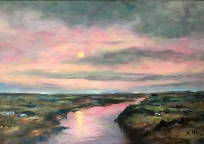 Evening, Hopkins River 76cm x 52cm