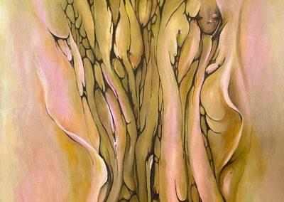 Sway with it, she whispered 76cm x 90cm