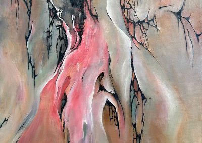 The Delicate Art of Healing 60cm x 60cm