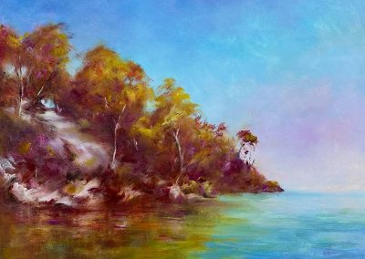 Gone Fishing 60 x 60cm